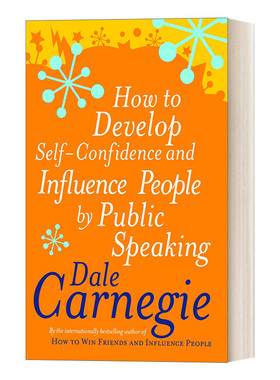 英文原版 How To Develop Self-Confidence 如何通过公开演讲培养自信及影响他人 英文版 进口英语原版书籍