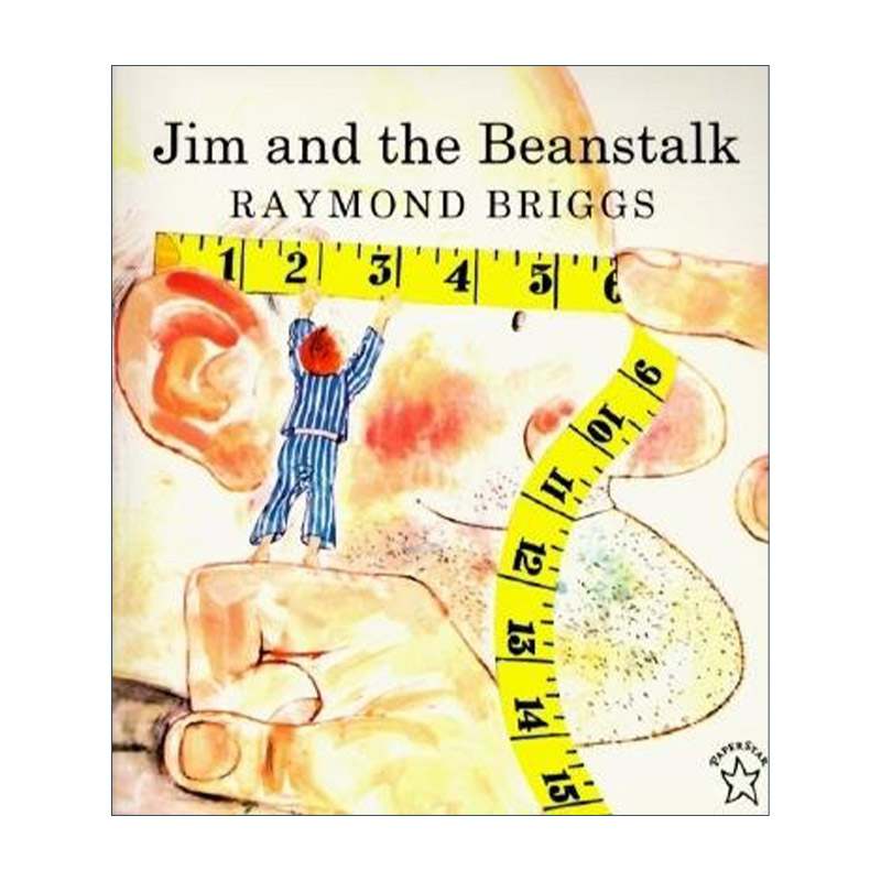 英文原版 Jim and the Beanstalk 杰克与魔豆 儿童童话故事绘本 凯特·格林纳威奖得主Raymond Briggs 英文版 进口英语原版书籍
