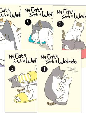 英文原版 My Cat is Such a Weirdo Vol 我家的猫又在干怪事了1-5册 治愈宠物漫画 英文版 进口英语原版书籍