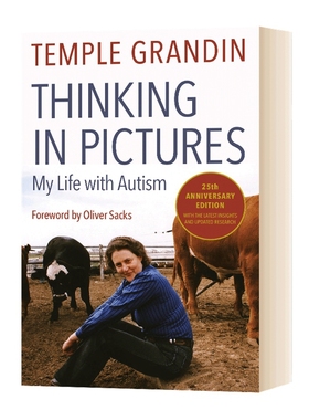 图片中的思考 扩展版 我的自闭症生活 Thinking in Pictures  Expanded Edition  英文原版人物传记 进口文学读物书籍