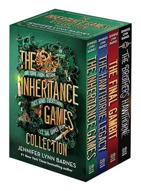 英文原版 The Inheritance Games Collection 遗产的游戏4册盒装 英文版 进口英语原版书籍
