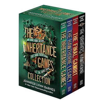 英文原版 The Inheritance Games Collection 遗产的游戏4册盒装 英文版 进口英语原版书籍