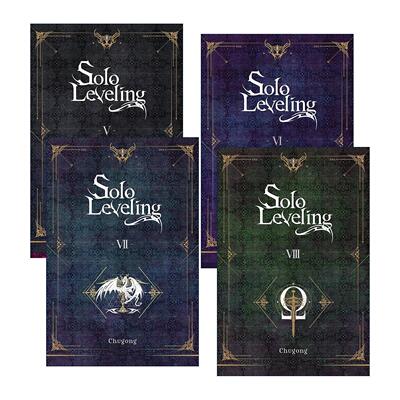 英文原版 Solo Leveling  (novel) 我独自升级 奇幻漫画小说系列5-8册 英文版 进口英语原版书籍