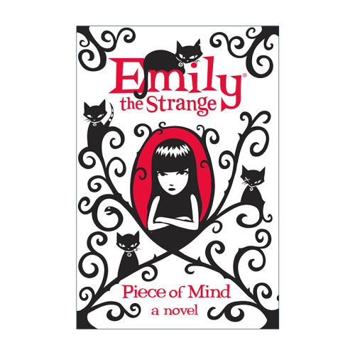 英文原版 Emily the Strange Piece of Mind 怪异的艾米莉 想法多多 美国经典漫画人物小说 儿童章节书 精装 进口英语原版书籍