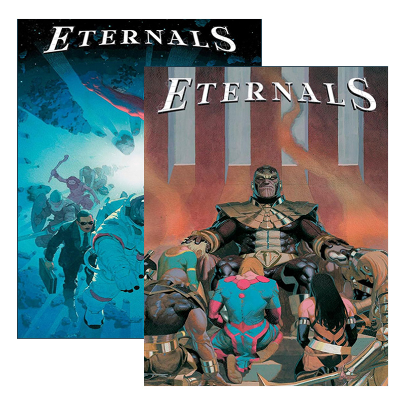 英文原版 Eternals 永恒族系列2册 漫威漫画 Kieron Gillen 英文版 进口英语原版书籍