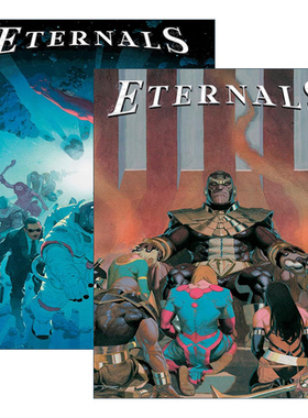 英文原版 Eternals 永恒族系列2册 漫威漫画 Kieron Gillen 英文版 进口英语原版书籍