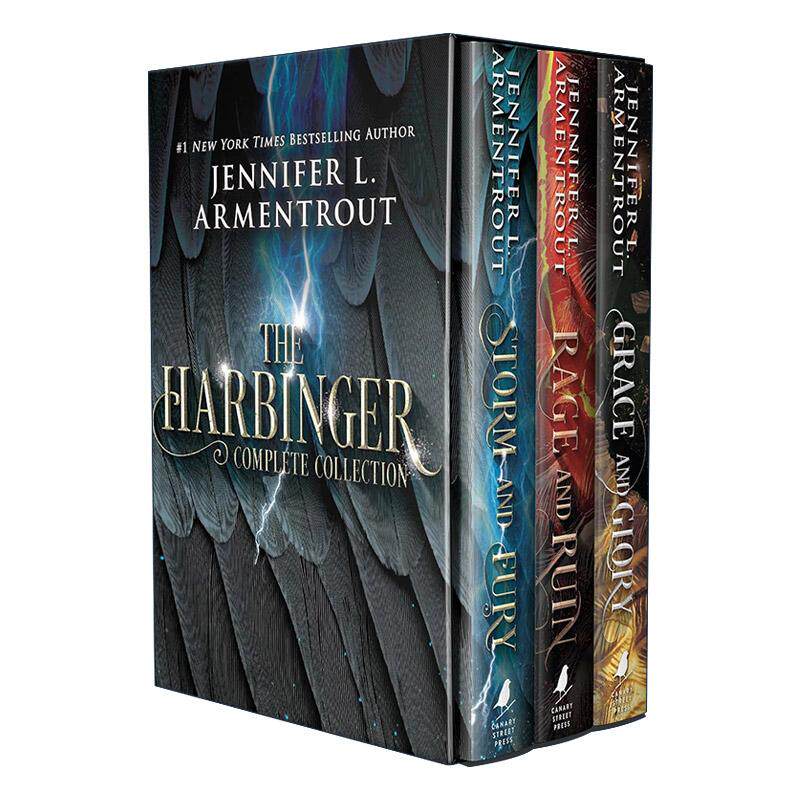 英文原版 Harbinger Series Box Set 先兆3册盒装 奇幻浪漫小说 英文版 进口英语原版书籍