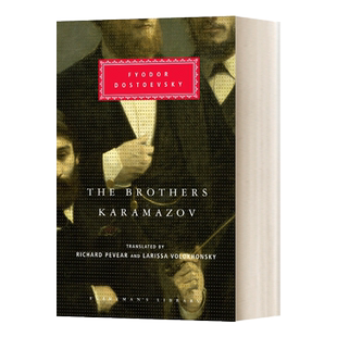 卡拉马佐夫兄弟 精装 The Brothers Karamazov 英文原版文学小说 进口英语书籍