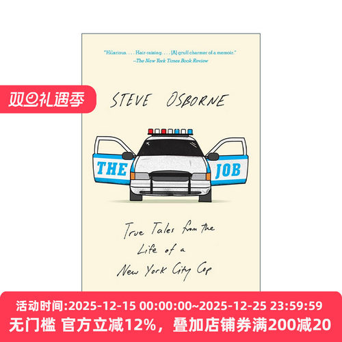 英文原版 The Job 工作 纽约警察生活的真实故事 传记 Steve Osborne英文版 进口英语原版书籍