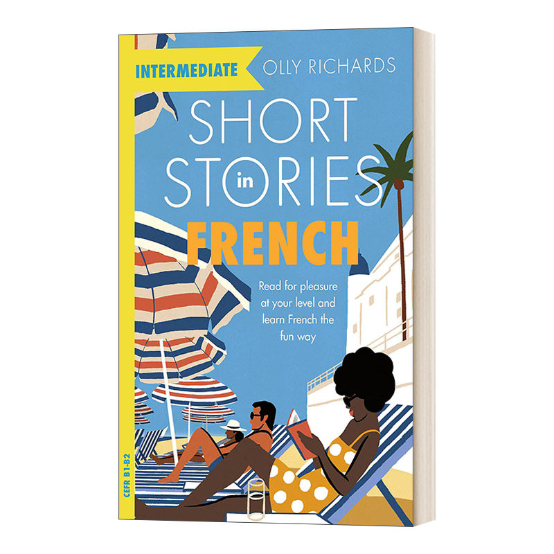 中级法语短篇小说 Short Stories in French for Intermediate Learners 英文原版文学读物 进口英语书籍