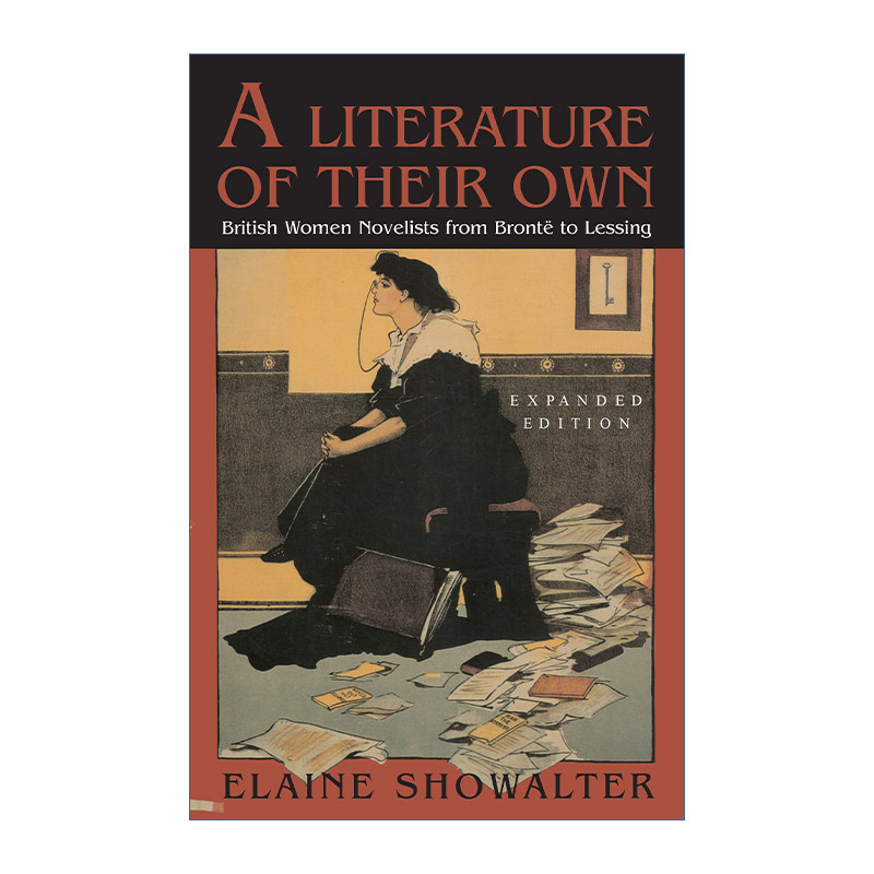 A Literature of Their Own 她们自己的文学 女性文学发展史 Elaine Showalter 书籍/杂志/报纸 文学小说类原版书 原图主图