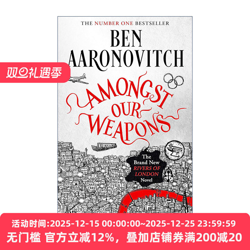 英文原版 Amongst Our Weapons 我们的武器 Rivers of London 伦敦河9 英文版 进口英语原版书籍