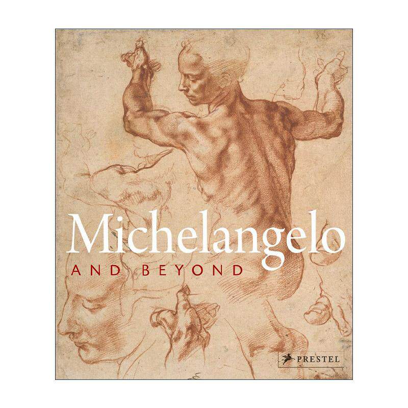 英文原版 Michelangelo and Beyond 米开朗基罗及其对后世的影响 人物绘画作品集精装 英文版 进口英语原版书籍