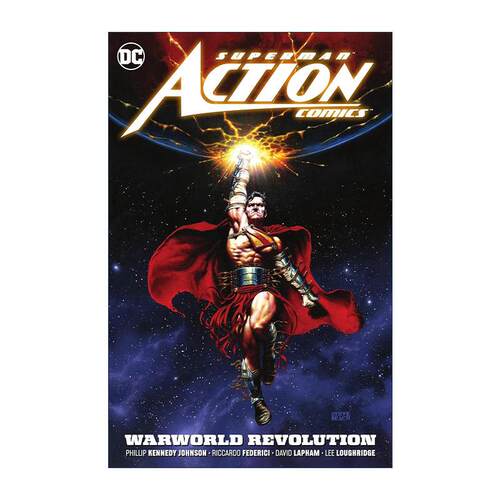 英文原版 Superman Action Comics Vol.3 Warworld Revolution 超人 动作漫画 卷三 战争世界革命 DC漫画 菲利普·约翰逊 英文版