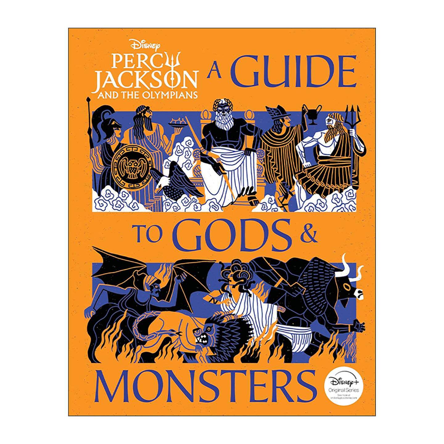 英文原版 Percy Jackson and the Olympians波西杰克逊与奥林匹斯 神怪生物大全指南 迪士尼儿童小说 精装 英文版进口英语原版书籍