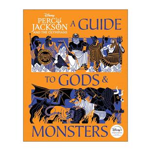 英文原版 Percy Jackson and the Olympians波西杰克逊与奥林匹斯 神怪生物大全指南 迪士尼儿童小说 精装 英文版进口英语原版书籍