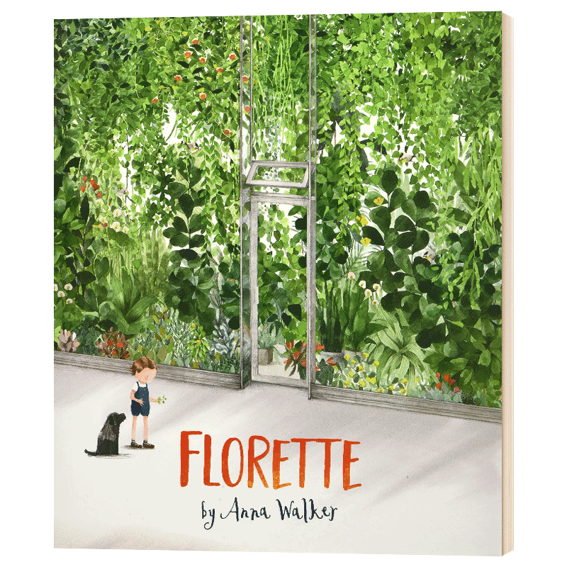 弗洛雷特 Florette by Anna Walker 精装 英文原版儿童童书植物花卉 进口英语绘本书籍