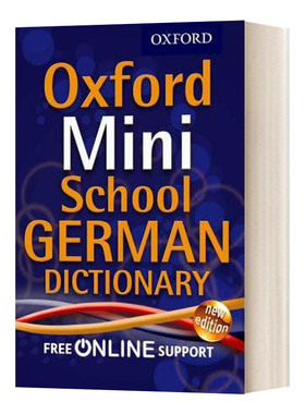 Oxford Mini School German Dictionary PB 2012 英文原版词典字典 进口英语工具书籍