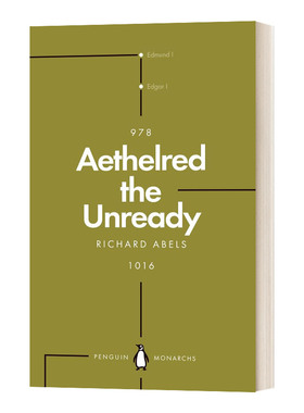 Aethelred the Unready Penguin Monarchs 英国君王史 埃塞尔雷德二世 平装 英文原版人物传记