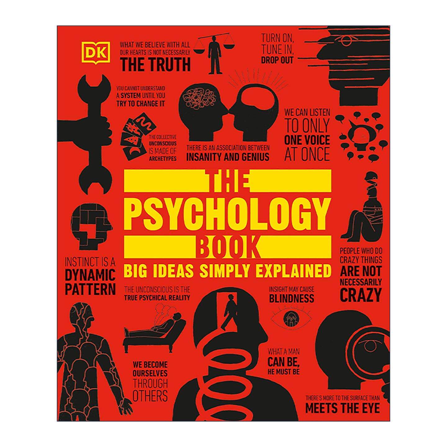 英文原版 The Psychology Book DK人类思想百科丛书 心理学百科 英文版 进口英语原版书籍