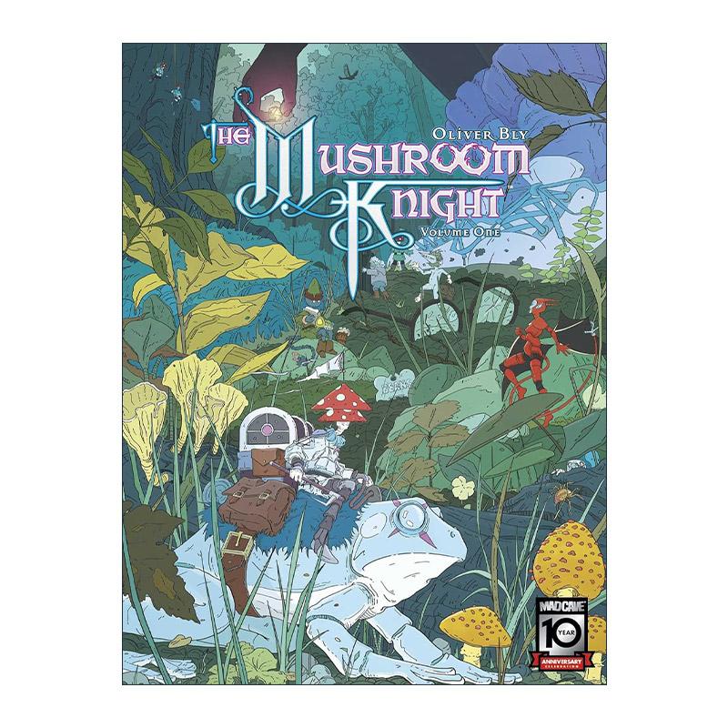 英文原版 The Mushroom Knight Vol.1 蘑菇骑士漫画卷一 游戏周边 英文版 进口英语原版书籍