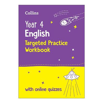 英文原版 Collins Year 4 English Targeted Practice Workbook 柯林斯英国小学四年级英语练习册 第二版 英文版 进口英语原版书籍