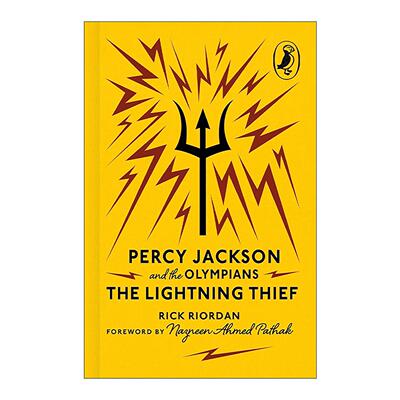 英文原版 Percy Jackson and the Olympians The Lightning Thief 波西·杰克逊与神火之盗 Puffin Classics精装海雀经典85周年