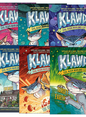 Klawde: Evil Alien Warlord Cat 邪恶猫大帝克劳德系列6册
