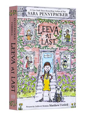 英文原版 Leeva at Last 丽娃想上学 青少年冒险章节书 小狐狸派克斯作者Sara Pennypacker新作 英文版 进口英语原版书籍