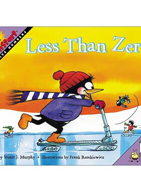 英文原版 Mathstart Level 3 Less Than Zero 数学启蒙绘本3级 英文版 进口英语原版书籍