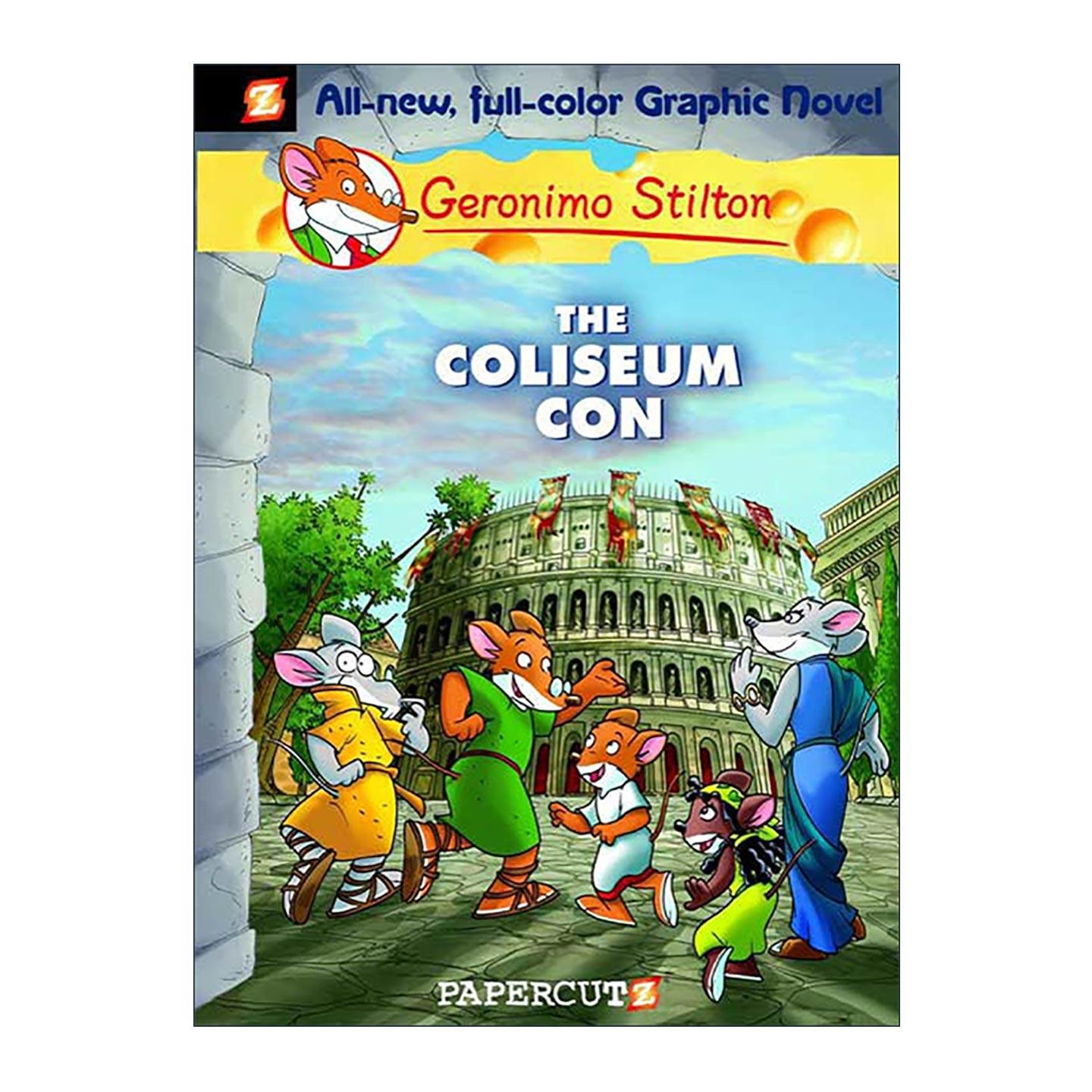 英文原版 Geronimo Stilton Graphic Novels #3 老鼠记者漫画卷3 精装全彩版 英文版 进口英语原版书籍