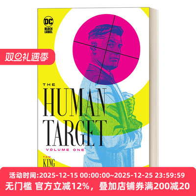 The Human Target Volume One 人形标靶1 DC黑标漫画 精装收藏版 Tom King