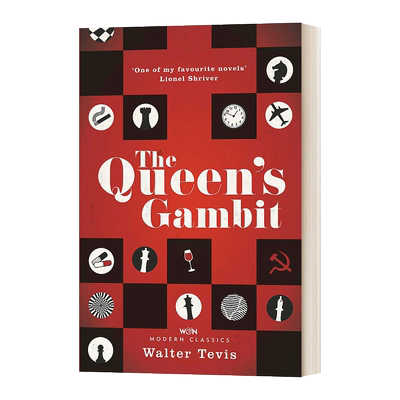 后翼弃兵  The Queen's Gambit 网飞美剧小说原著 女王的棋局 英文原版小说 进口文学英语书籍