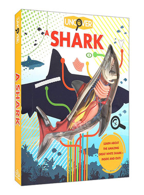 Uncover a Shark 揭秘鲨鱼 洞洞书  精装