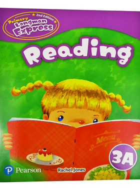 培生香港朗文小学英语教材 Primary Longman Express 3A Reading 三年级上学期 阅读练习册 第二版朗文快车PLE 英文原版小学教辅