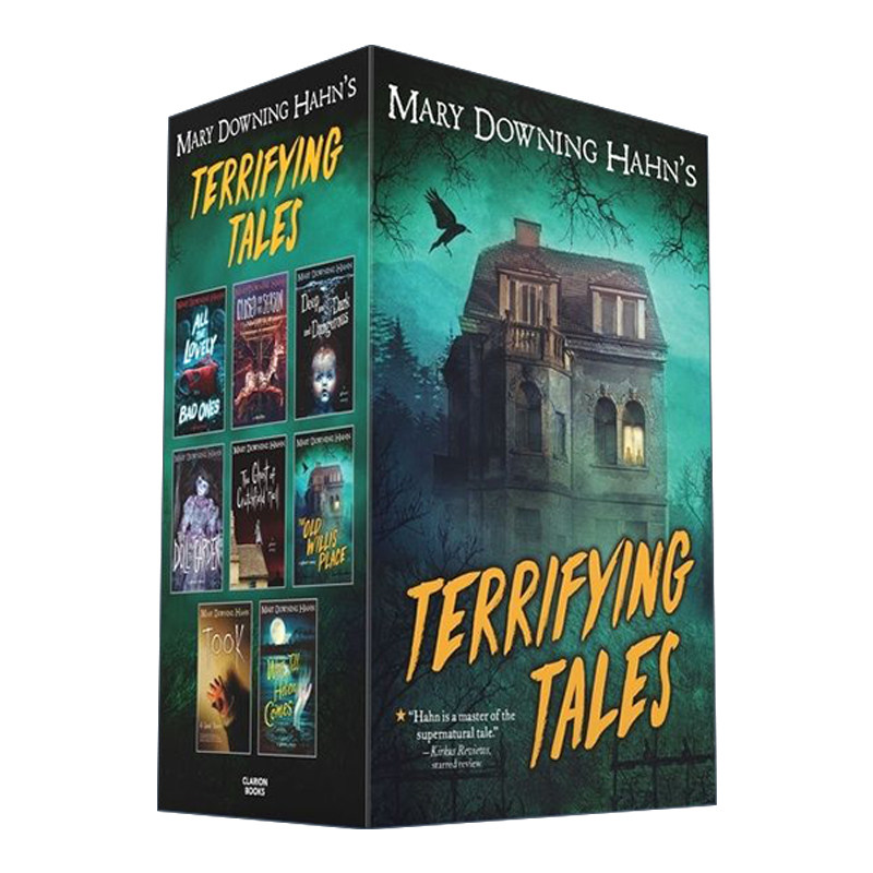Terrifying Tales 8-Book Box Set 鬼故事8册套装 Mary Downing Hahn