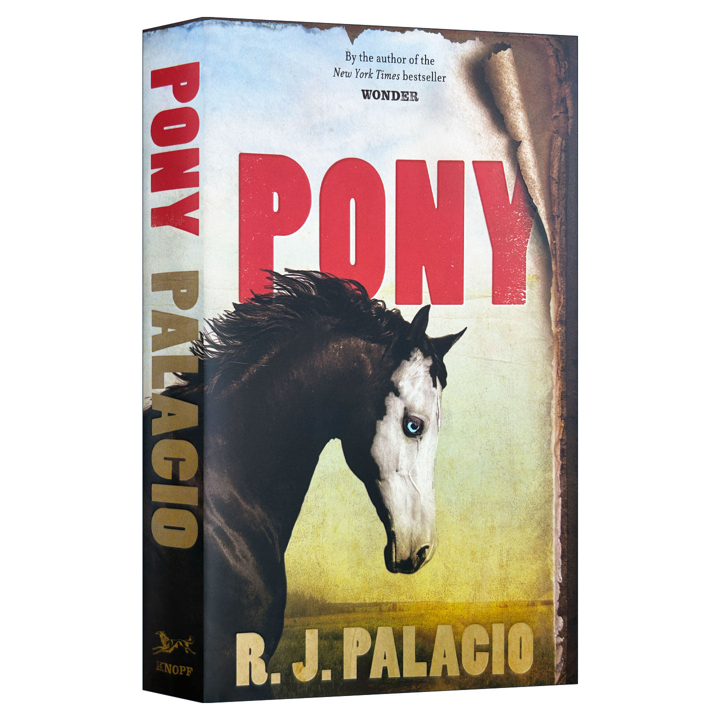 Pony 小马 精装 Wonder奇迹男孩作者2021新作 爱与勇气的故事 英文原版励志小说读物 进口英语书籍