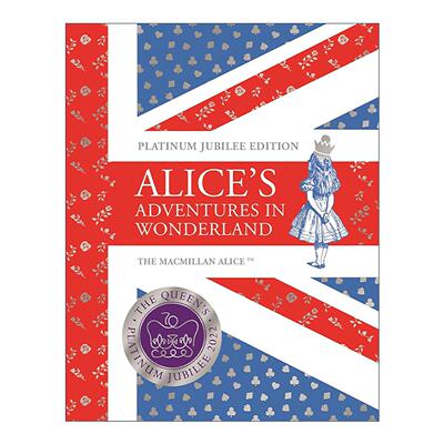 英文原版 Alice's Adventures in Wonderland 爱丽丝梦游仙境 白金禧年精装纪念版 英文版 进口英语原版书籍