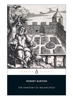 英文原版 The Anatomy of Melancholy 忧郁的解剖 罗伯特·伯顿 企鹅黑经典 Penguin Black Classics 英文版 进口英语原版书籍