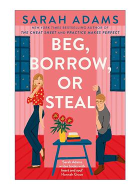 英文原版 Beg  Borrow  or Steal 乞求 借用或窃取 北美晋江文学浪漫爱情小说 Sarah Adams 英文版 进口英语原版书籍