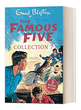 五个小伙伴历险记三合一故事集19-21 The Famous Five Collection 7 Book19-21 英文原版儿童章节小说读物 进口英语书籍