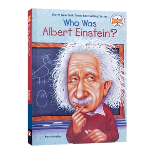 谁是艾伯特 爱因斯坦? Who Was Albert Einstein? 英文原版儿童读物 进口英语书籍