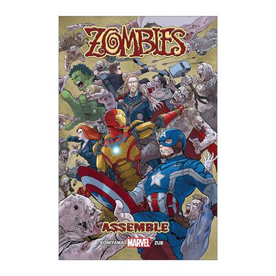 英文原版 Zombies Assemble Vol.1 复仇者联盟 僵尸集结 卷一 漫威漫画 英文版 进口英语原版书籍
