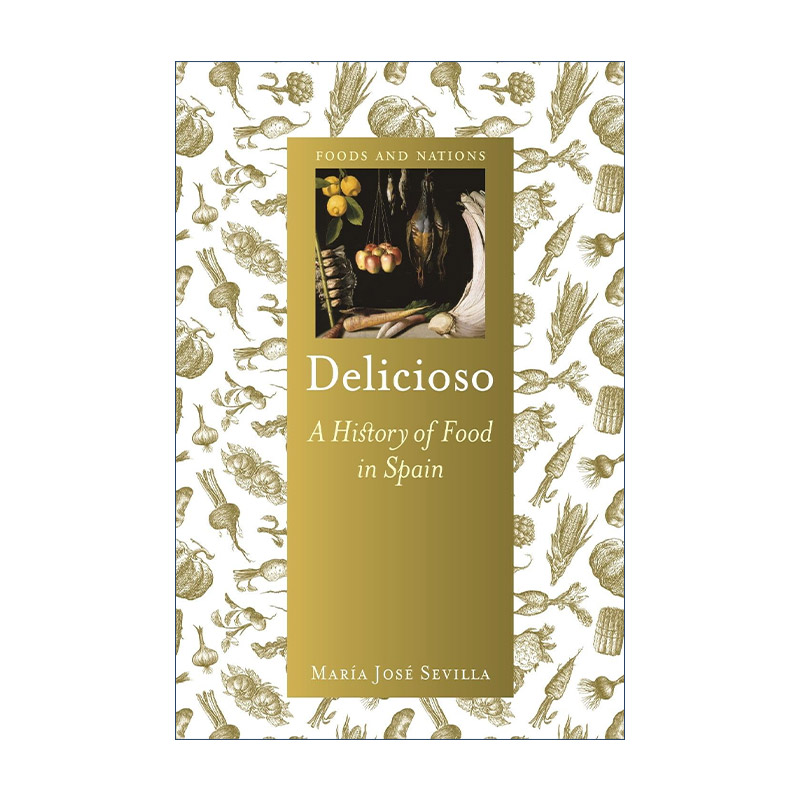 英文原版 Delicioso 伊比利亚的味道 西班牙饮食史 精装 国家饮食史系列 英文版 进口英语原版书籍