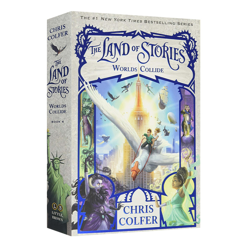 英文原版 The Land of Stories #6 Worlds Collide 异世界童话之旅6 英文版 进口英语原版书籍