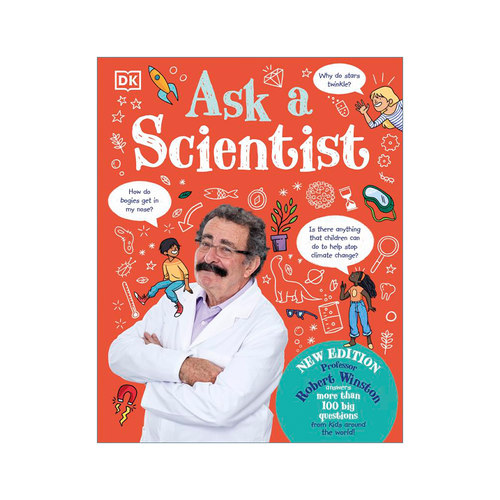 Ask A Scientist 问问科学家 儿童科普百科 100个现实中的问题 新版 精装