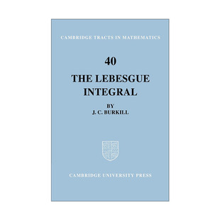 英文原版 The Lebesgue Integral 勒贝格积分 剑桥数学丛书系列 英文版 进口英语原版书籍