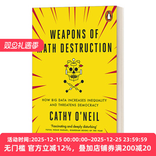 Weapons of Math Destruction 算法霸权 : 数学杀伤性武器的威胁 凯西·奥尼尔