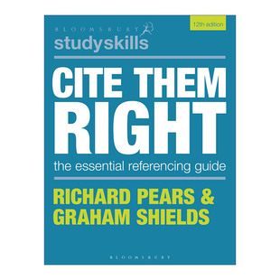 第十二版 Cite 学术引用参考大全 如何正确引用 Them Right