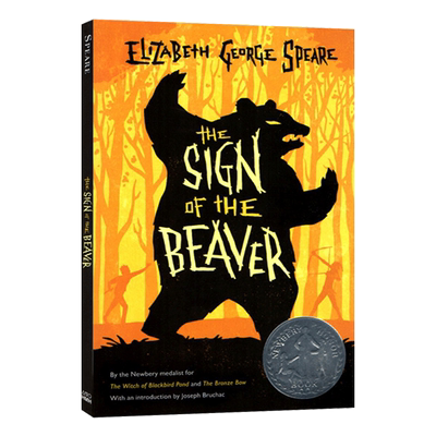海狸的记号 The Sign of the Beaver 纽伯瑞银奖 英文原版儿童文学小说 进口英语书籍